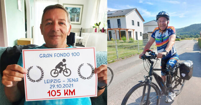 Erste Hunderter Radtour