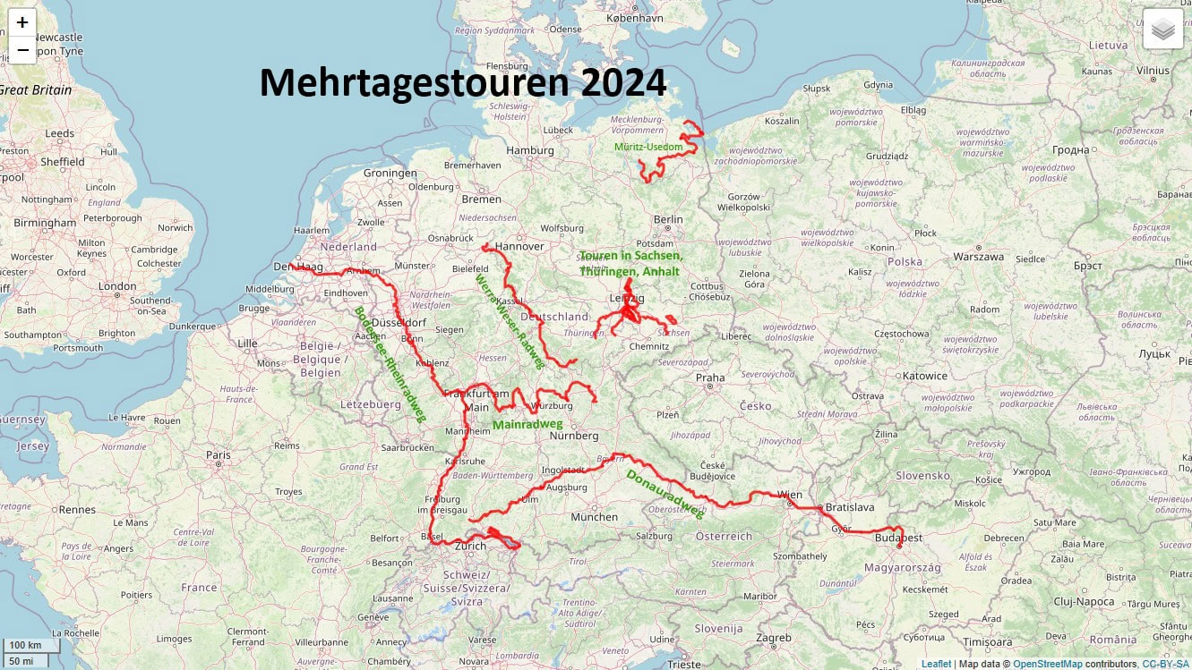 Tourplanung 2024
