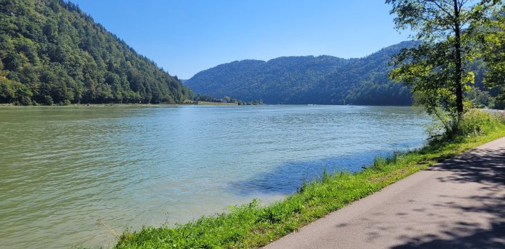 Auf dem Donauradweg 2024