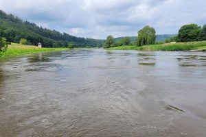 Viel Wasser in der Weser