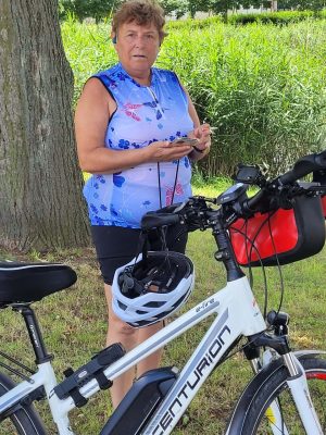 Sabine macht Rast