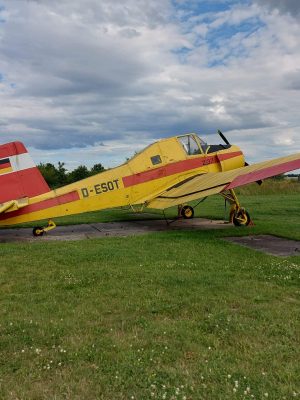 Agrarflieger zu DDR-Zeiten
