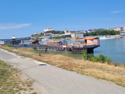Donauufer in Bratislava