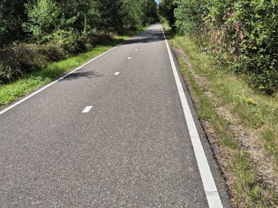 Typischer Radweg