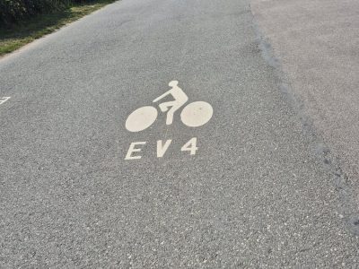 Dieser Euroradweg sollte mich lange begleiten