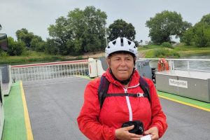 Auf dem Havelradweg 2023 38 Fähre Arneburg